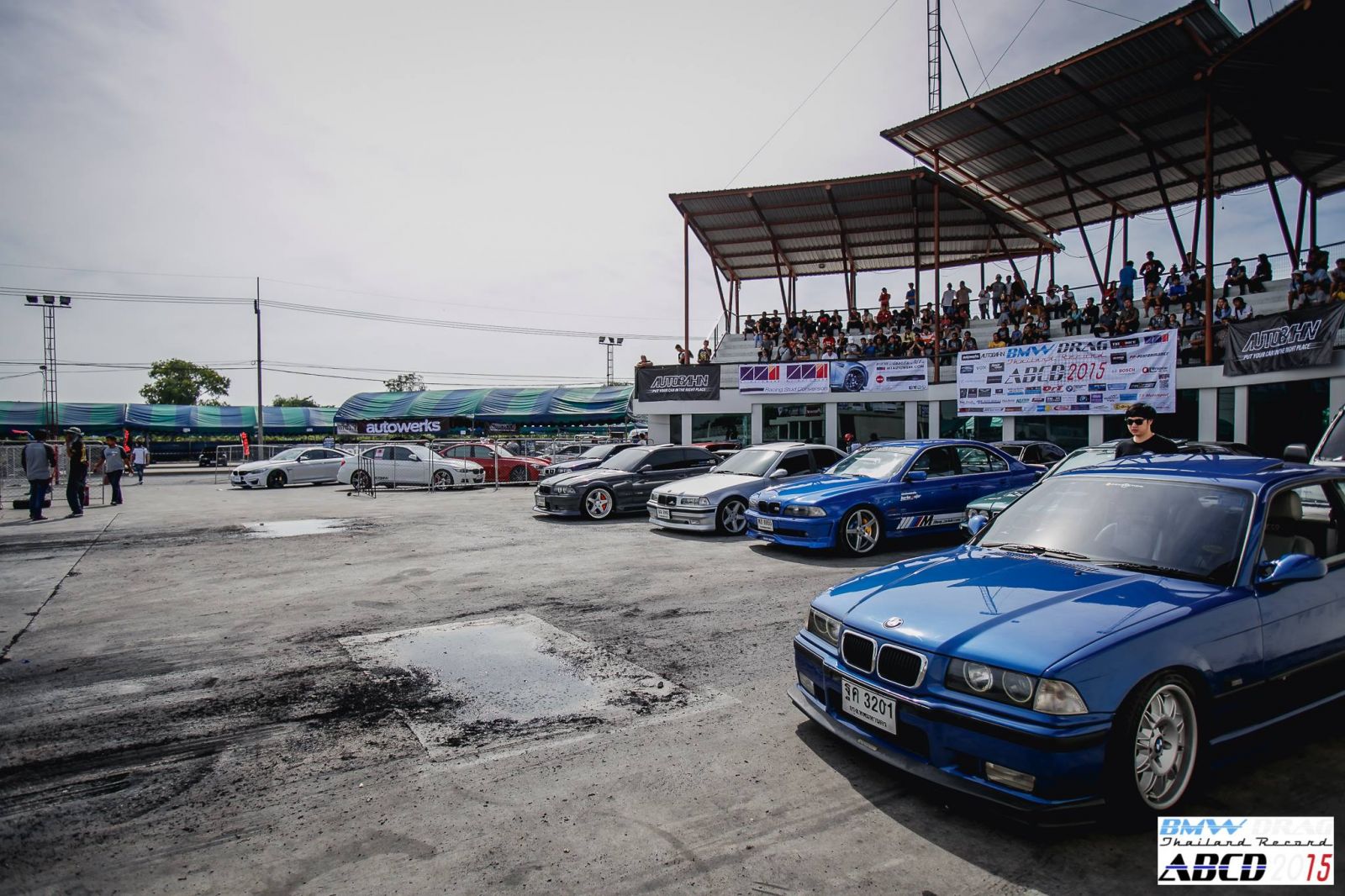  M1 AUTOWERK, an official sponsor of All BMW Clubs Drag 2015 (ABCD). The event took place at Bangkok Drag Avenue (BDA) on 20th December 2015.