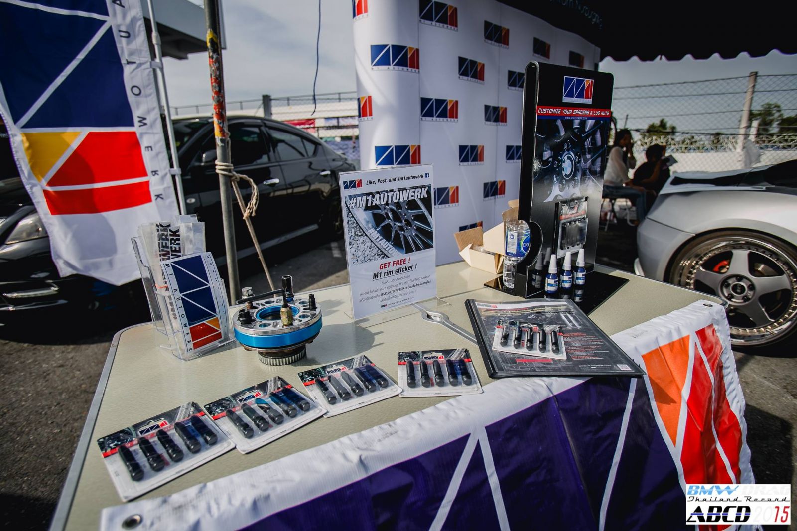  M1 AUTOWERK, an official sponsor of All BMW Clubs Drag 2015 (ABCD). The event took place at Bangkok Drag Avenue (BDA) on 20th December 2015.