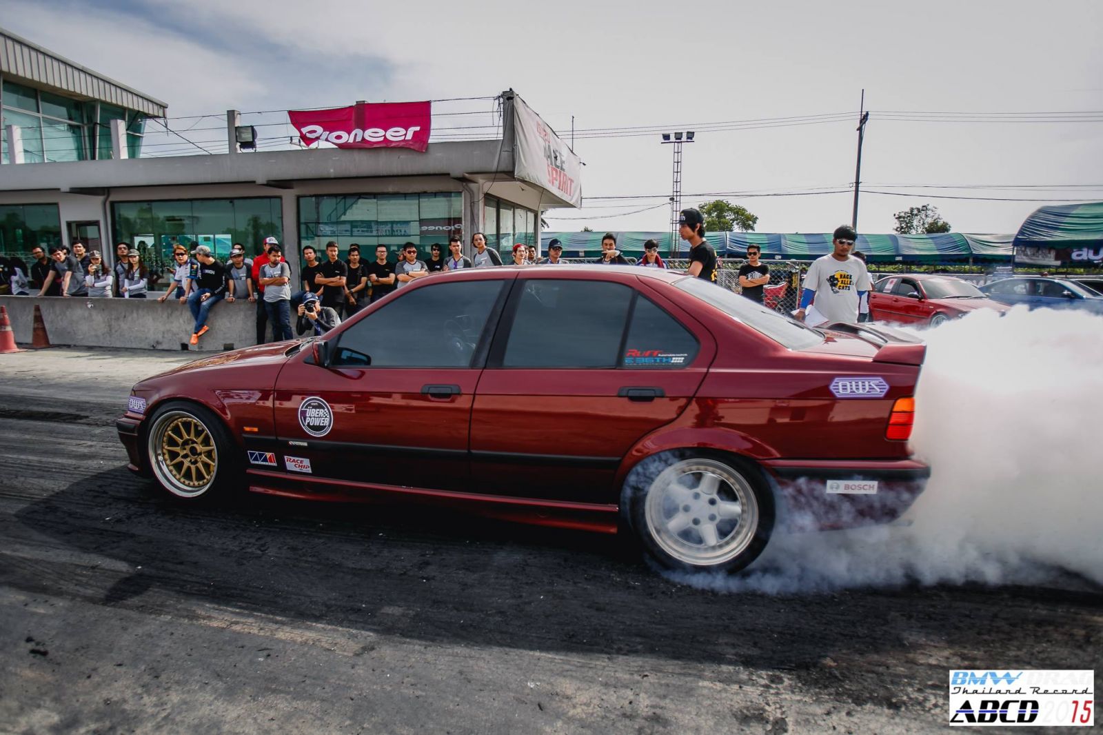  M1 AUTOWERK, an official sponsor of All BMW Clubs Drag 2015 (ABCD). The event took place at Bangkok Drag Avenue (BDA) on 20th December 2015.