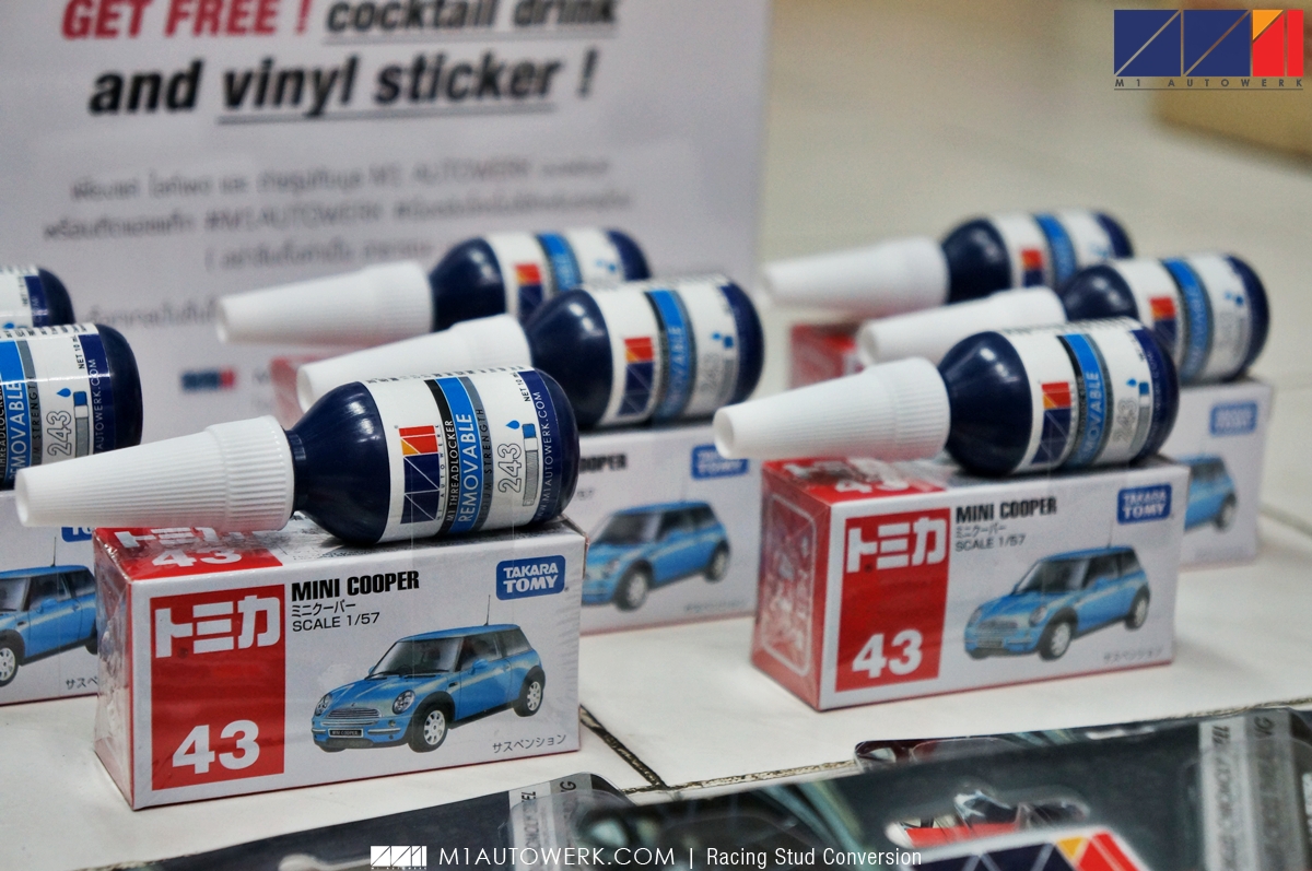  M1 AUTOWERK x SPIRIT of MINI. Gathering of the classic Austin Mini and the new generation MINI, drag racing on 14th November at Bangkok Drag Avenue (BDA).